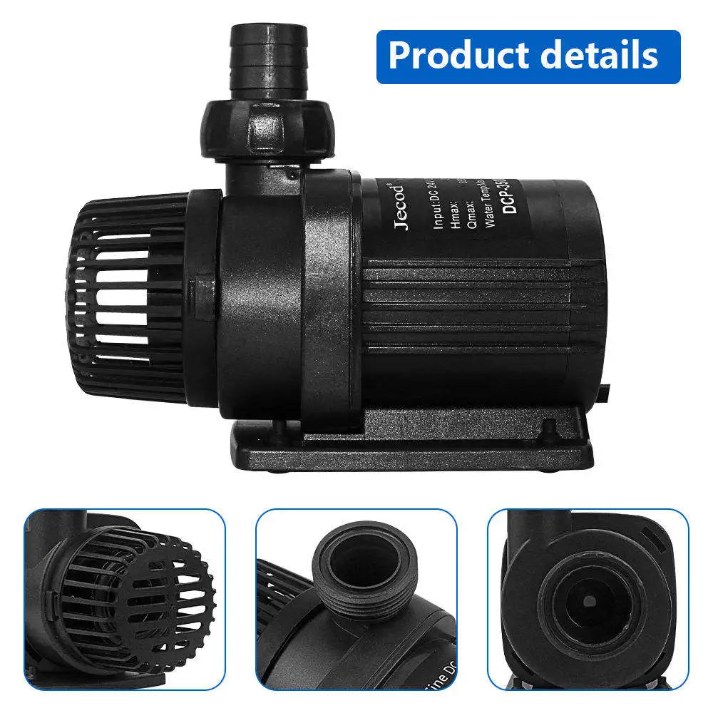 Jebao DCP Sine Wave DC Pump 2500-20000L/H Adjustable Flow Submersible Water Pump for Freshwater Saltwater Reef Tank Pond