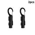 Camping Gear Durable Aluminum Alloy Tent Windproof Rope Hanger For Outdoor Camping Travel Kit Survival Buckles