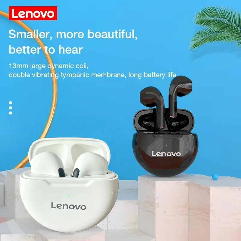 Original Lenovo HT38 Wireless Headphones TWS Bluetooth Earphones HD Stereo Game Call Noise Reduction Earbuds Music Sport Headset