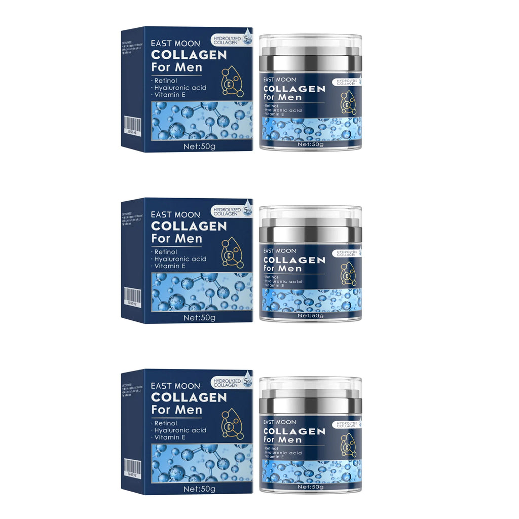 Men's Retinol Collagen Face Cream Hydrating Lifting Firming Fade Fine Lines Brighten Skin Tightening Anti-Wrinkle Men Skin Care