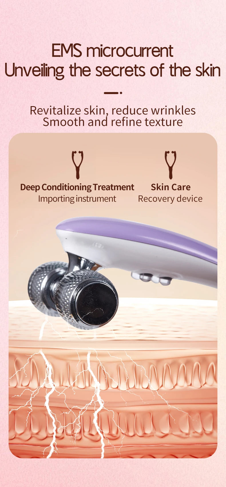 Facial beauty device Facial Massager Y Facial Lift Massager Chin Lifter Home beauty device Micro Electric Roller