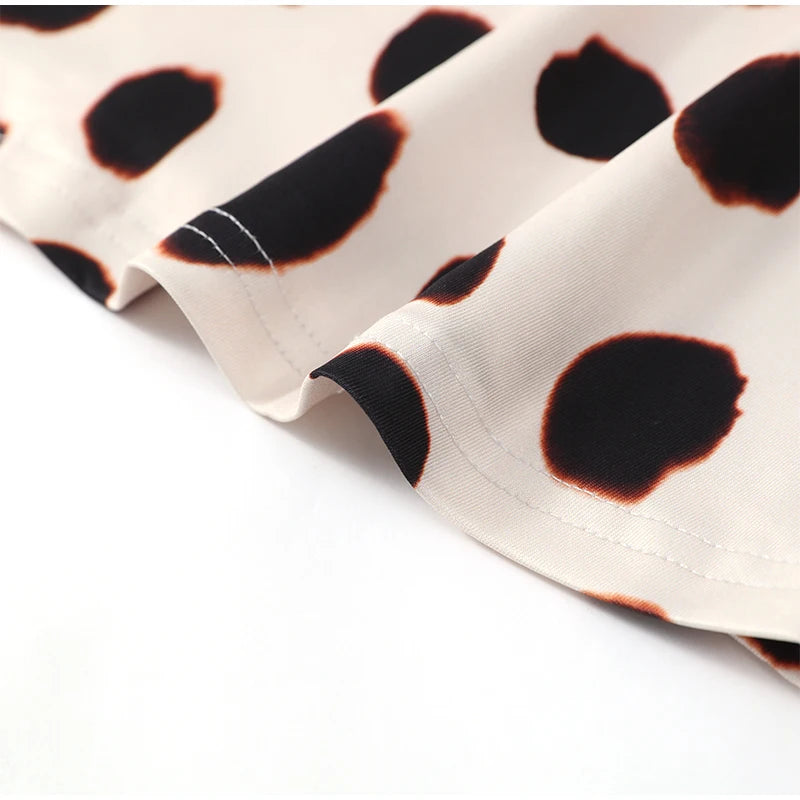 Retro Polka Dot Sling Maxi Dress Woman Sexy U-neck Sleeveless Waist-cinching Bodycon Dresses 2026 Summer Party Vacation Robes