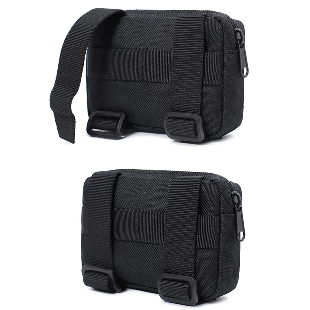 Molle Utility EDC Waist Bag Tactical Pouch Medical First Aid Bag Outdoor Survival EDC Tool Kit Belt Pouch Sports Hunting Bag