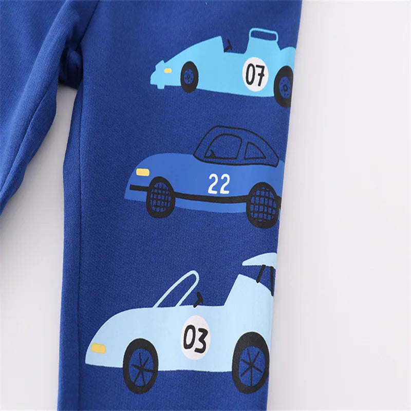 Cars Suits 2-7T New Arrival Autumn Winter Long Sleeve 2 PCS Boys Clothing Sets Cotton  Children's Outfits Hot Selling