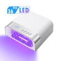 DianaBeauty UV Nail Lamp Portable Nail Dryer with 4 Timer Settings Professional Manicure Lamp with Smart Sensor UV Light Dryer