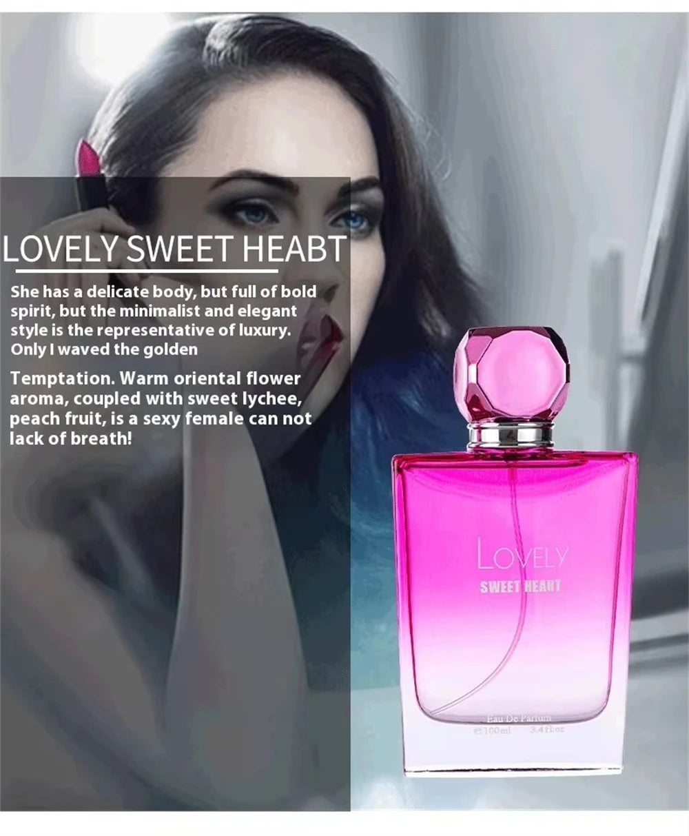 Unisex Perfume Women Parfum Femme 100ml Fresh Natural Lasting Fragrance Pheromone Cologne Men Perfumes Hombre Floral Scent Spray