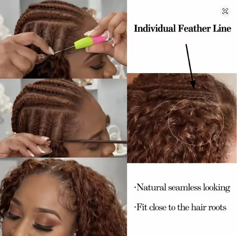 Virgin Hair Crochet Extensions – Curly Style, Multiple Lengths