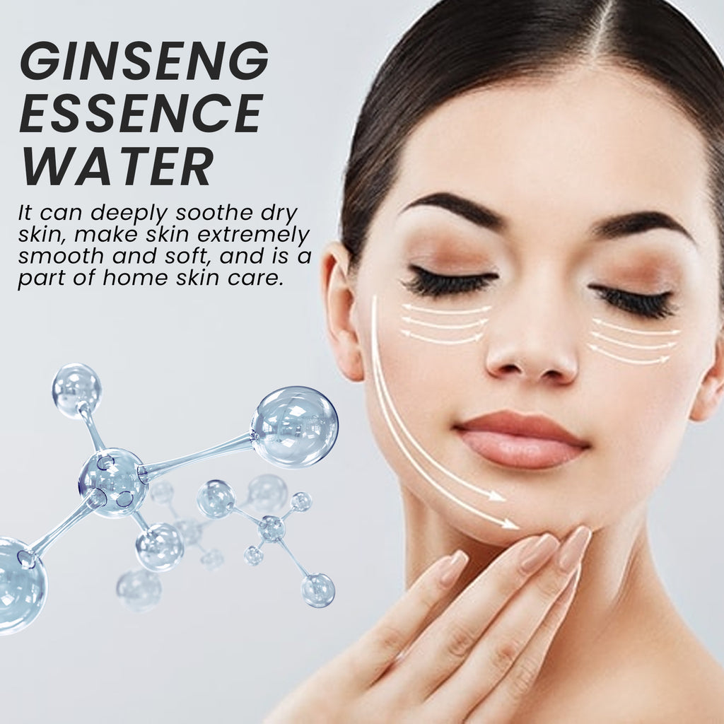 Ginseng Face Essence Wrinkles Remover Anti Aging Tightening Fading Fine Lines Brightening Moisturizing Hyaluronic Acid Serum
