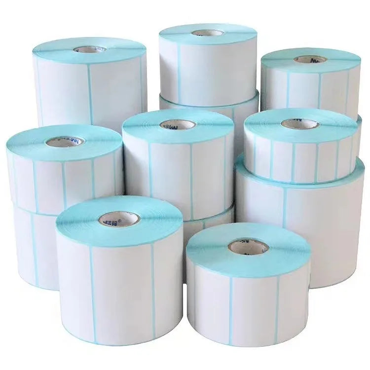 800pcs/Roll Three-proof Thermal Label Printing Paper 40*30mm Self-adhesive Label Milk Tea Cup Weighing Label