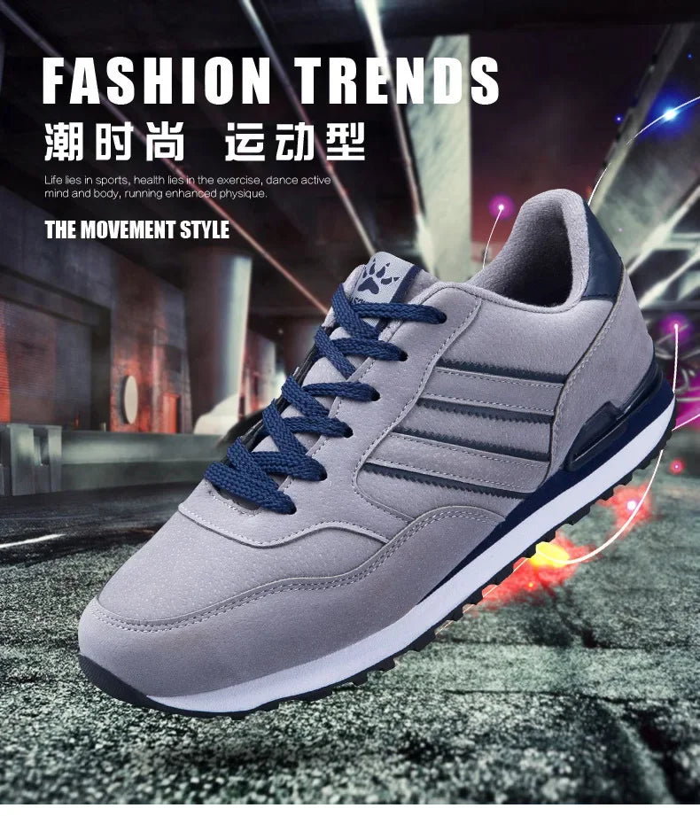 Brand Casual Sneakers Male Cemented Shoes Autumn Light Walking Shoes for Men Lace-up Spring Daily Shoes Chunky Walking Shoe 45
