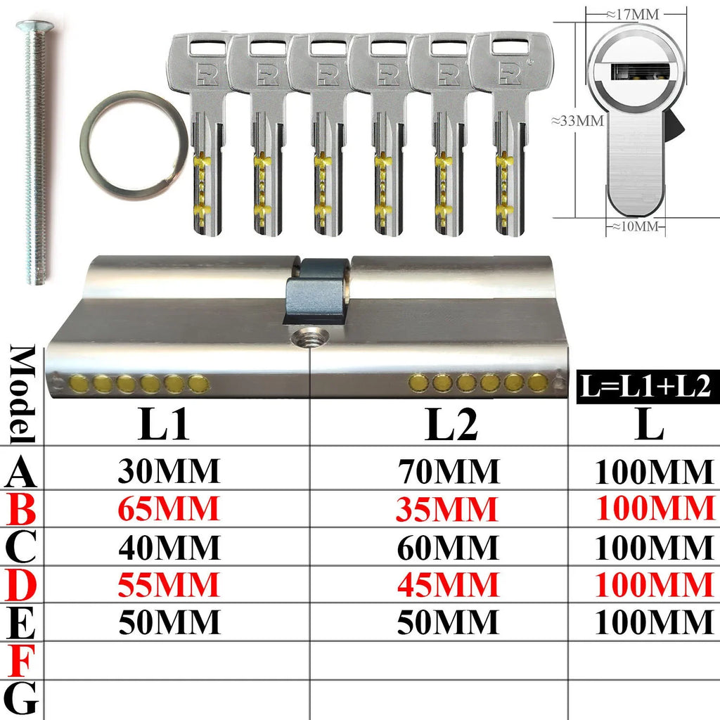 European standard high quality Cylinders， Lock cylinder ，Door cylinder ， Entry door lock Cylinders for locks ， Cylinder door