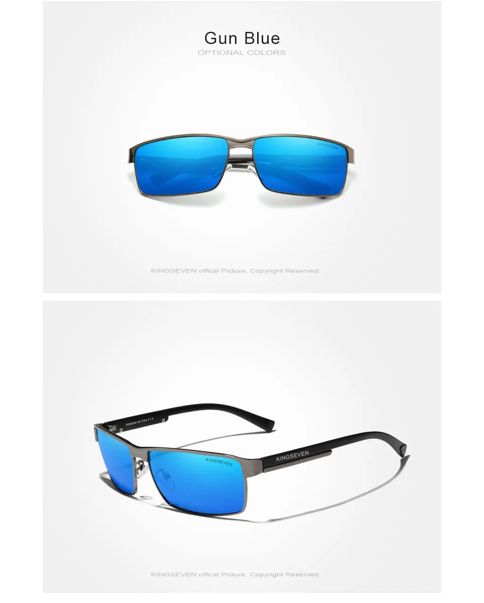 KINGSEVEN New Photochromic Sunglasses Men Chameleon Polarized Pilot Sun Glasses Driving Square Eyewear Men's Sun Glasses Male