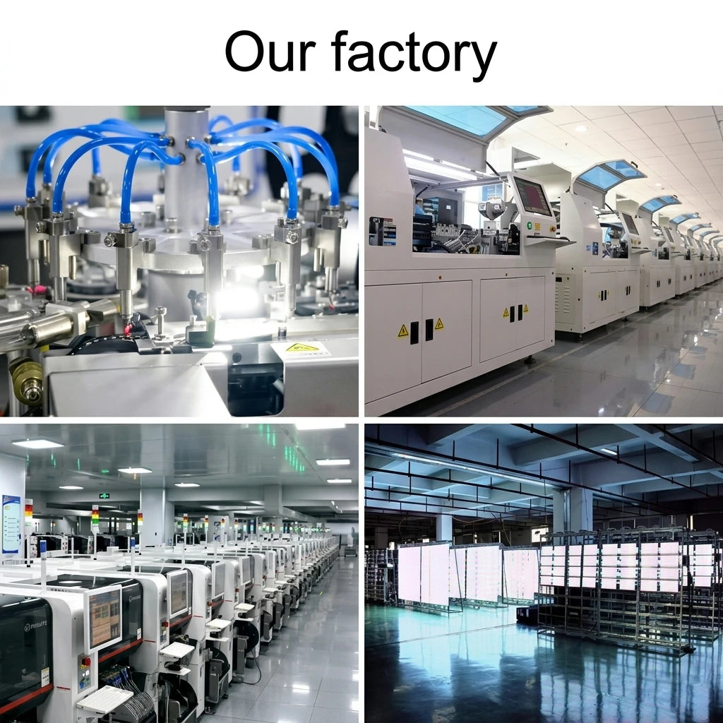 High Resolution Outdoor/Indoor P3.91 Micro Tile Led Display Screen, 500x500mm 500x1000mm for Corporate Lobby Control Room Museum