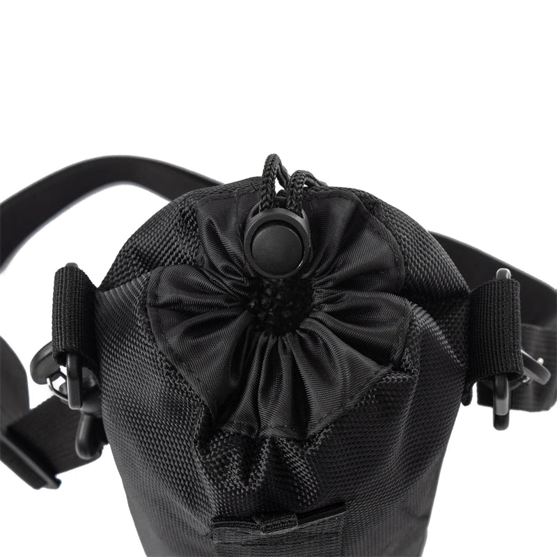 Portable Oxford Cloth Circular Insulated Bottle, Cooler Bags, Camping Accessories, Water Bottle Bag, 1.5L