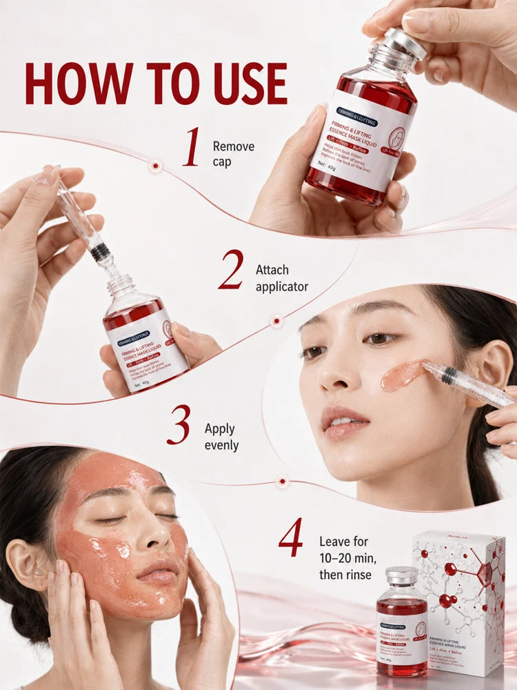 Facial Care Essence Restoring The Beauty of Your Facial Skin. Can Be Used in The Morning, Afternoon and Evening