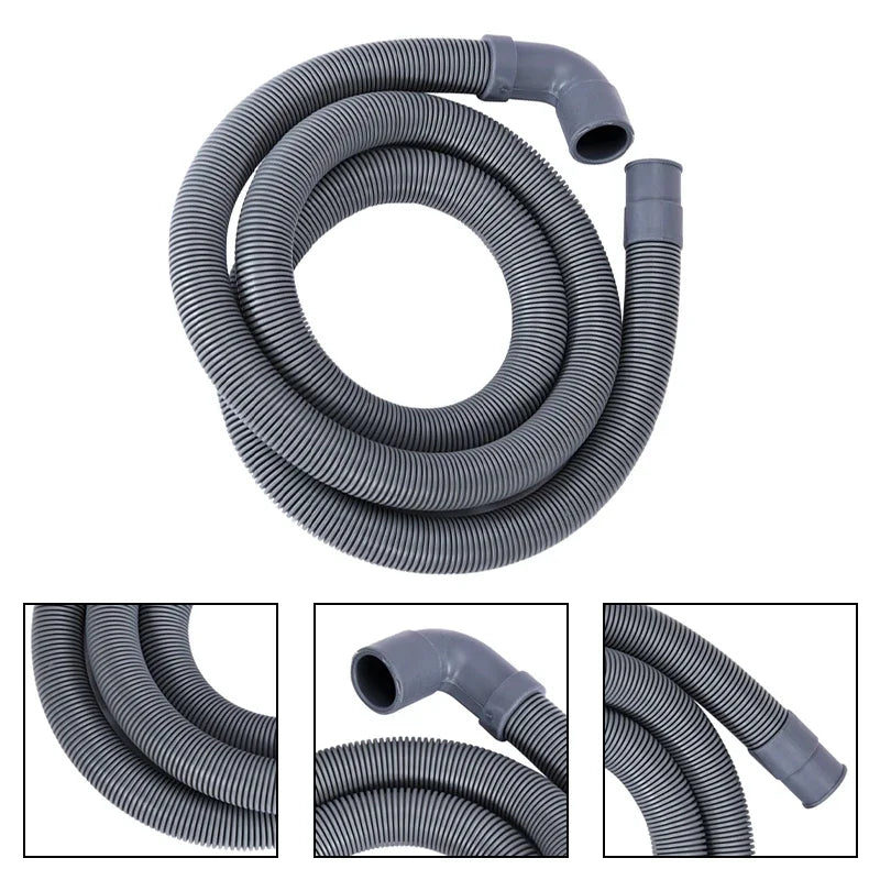 10M Drain Pipe Washing Machine Dishwasher Drain Waste Hose Extension Pipe Hose Wash Machine Accesories