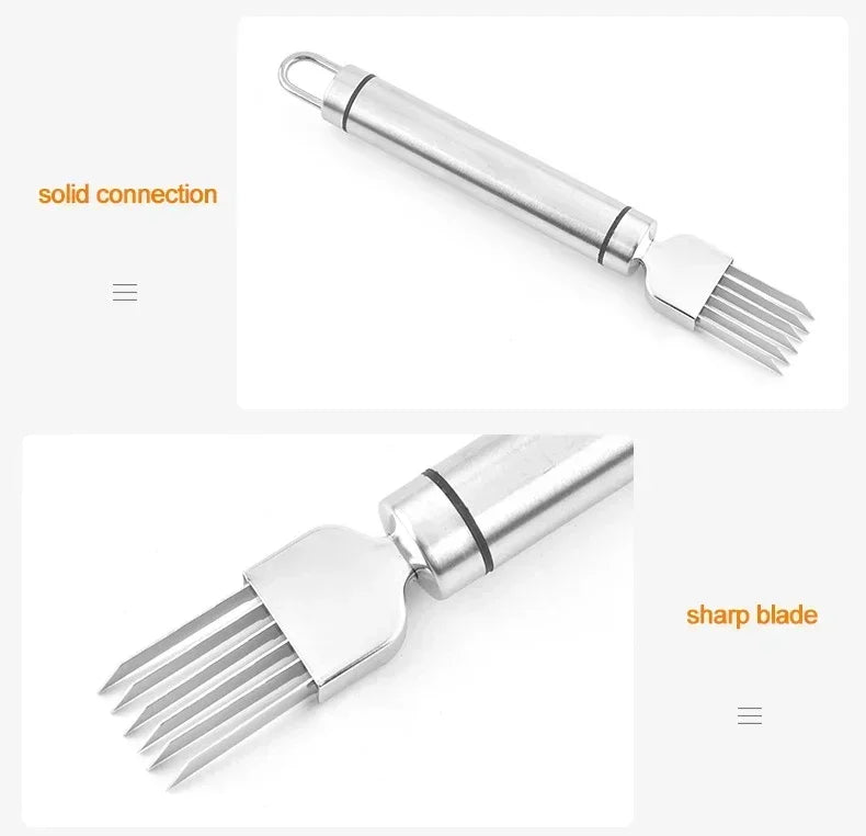 Scallion Cutter Shred Knife Stainless Steel Graters Cutter Knife Scallion Slicer Vegetable Shredders Slicer Kitchen Gadgets