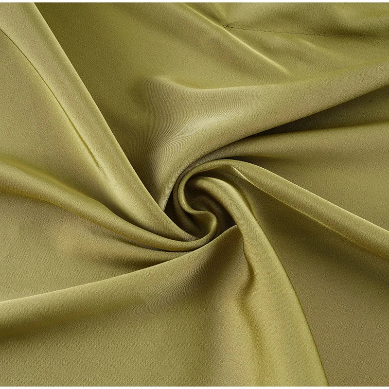 Backless Women Dress Satin Spaghetti Strap Maxi Dresses Back Tail Cowl Drape Front Neck Side Split Hem Elegant Evening Bodycon