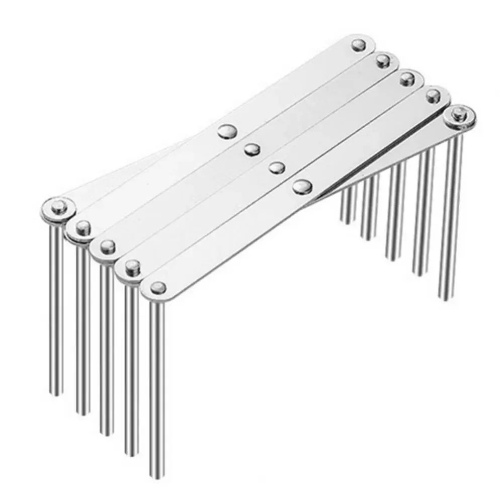 Retractable Storage Rack Space Saving Pot Lid Holder Space-saving Stainless Steel Plate Dishes Rack Heavy Duty For Kitchen Home
