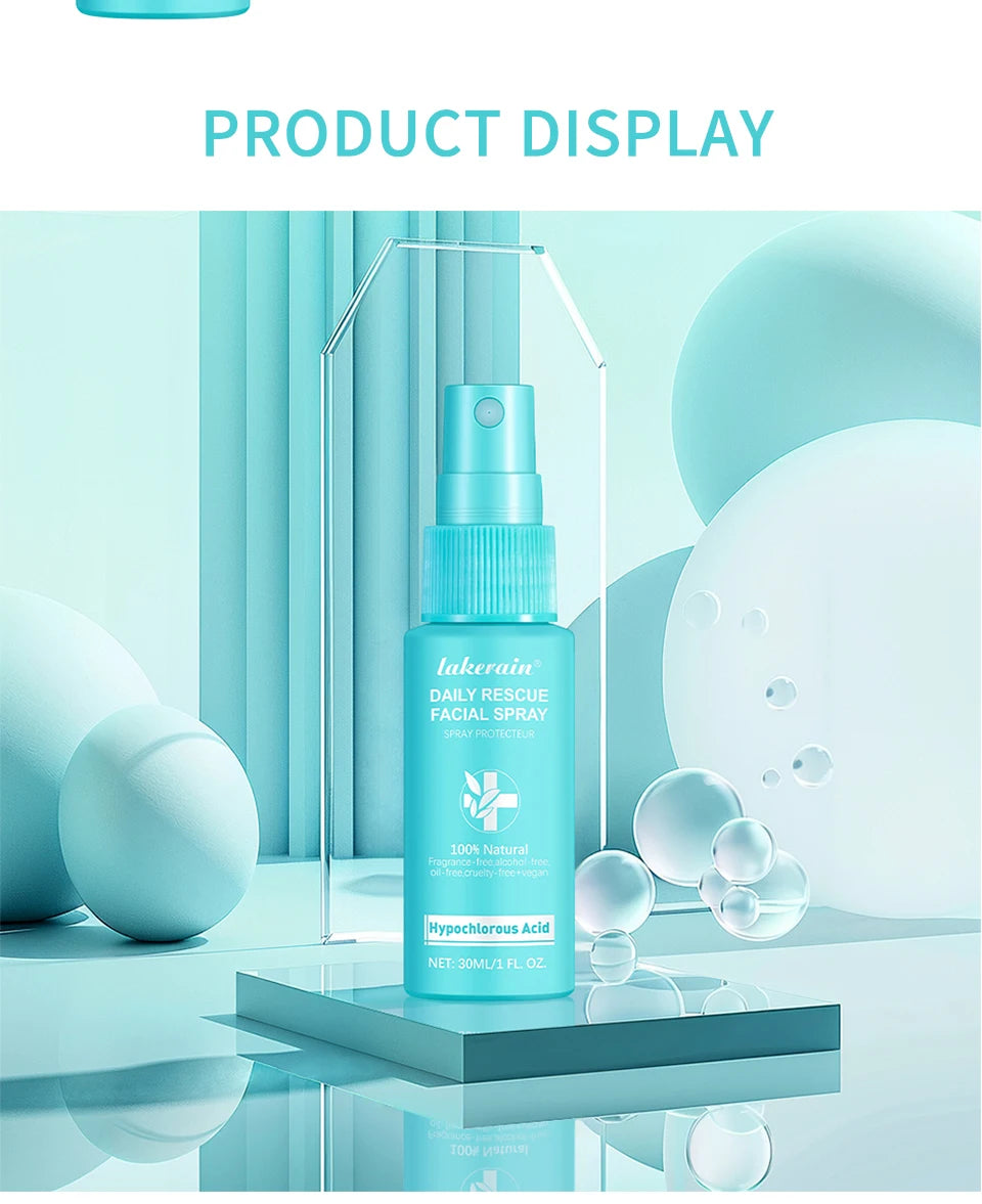 Calming Rescue Facial Spray For Sensitive Skin Hypochlorous Acid Spray Helps Reduce Redness Breakouts Soothing Balancing Spray