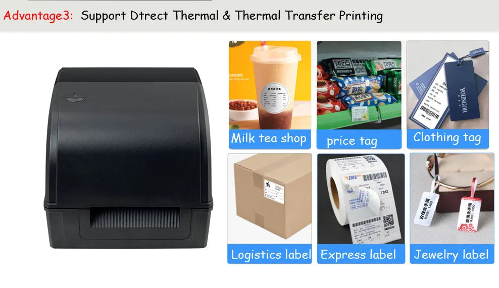 New Heat Transfer Printer Desktop Label for Washing Printing 2054TA