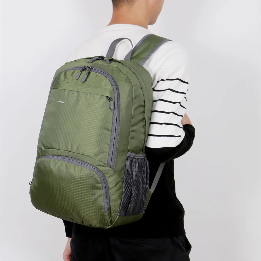 Lightweight Foldable Backpack Men Women Waterproof Packable Backpack Outdoor Travel Hiking Cycling Daypack Camping Shoulders Bag