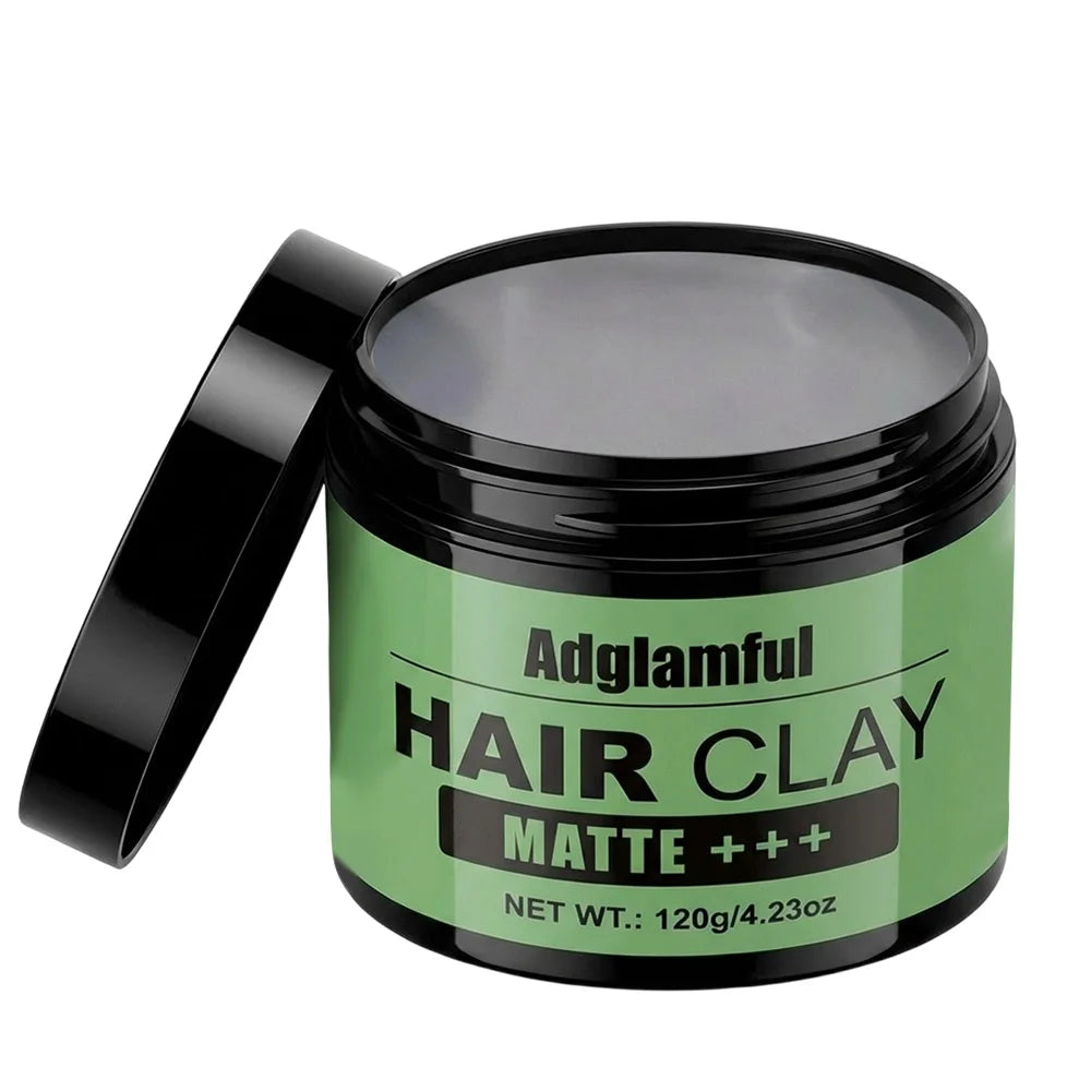 Matte Hair Mud 120g Long Lasting Natural Look Non Greasy Texturizing Wax for Daily Men's Hairstyling