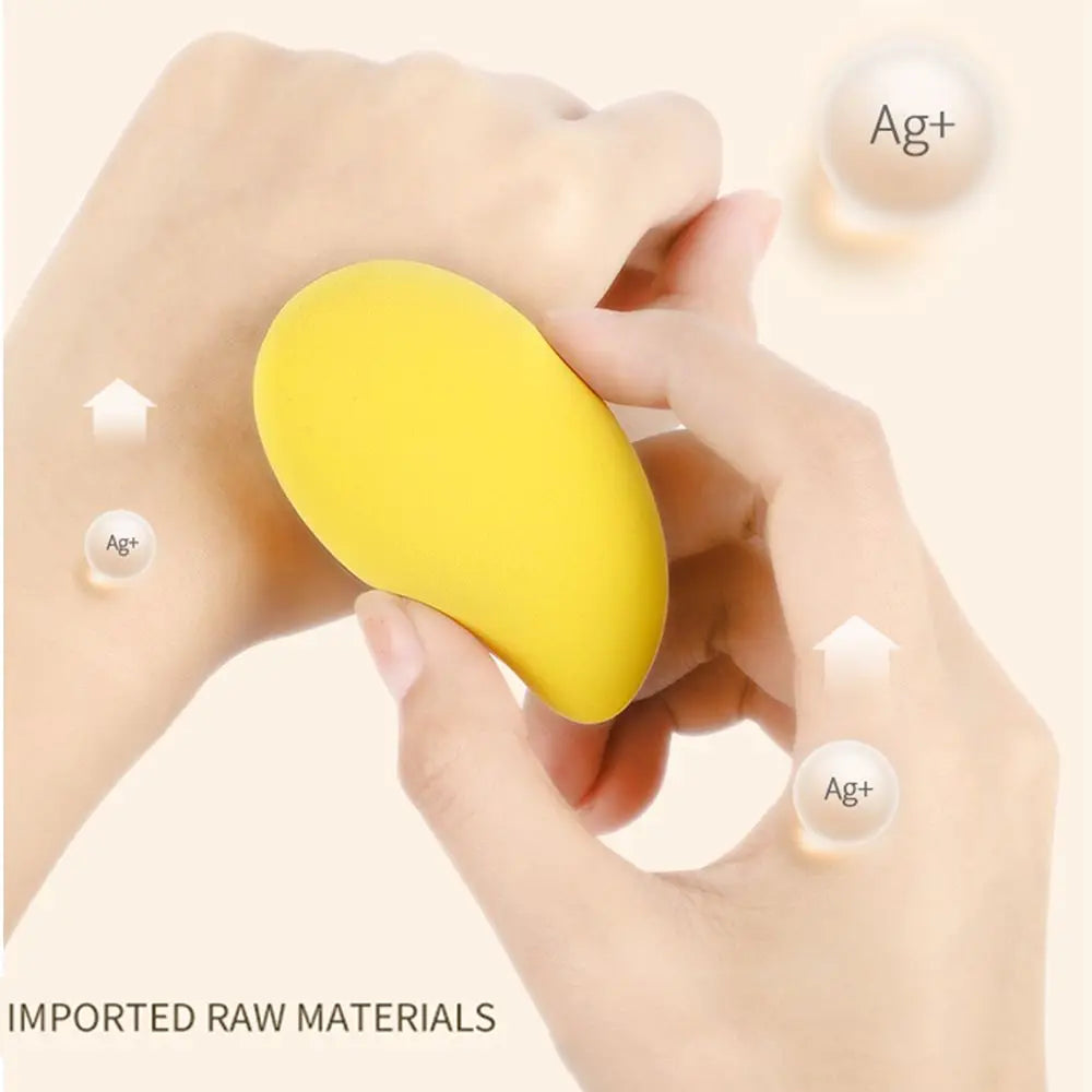 Colorful Makeup Sponge Marbling Water-drop Shape Foundation Concealer Sponge Mix Powder Cosmetic Puff Beauty Egg Make Up Tools