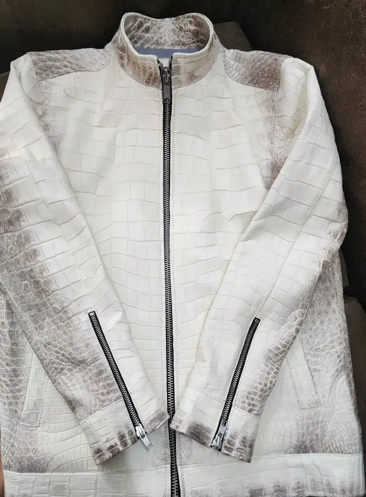 Customizable Men's for Genuine Leather Jacket 100% Genuine Premium Quality Winter Canvas Casual Luxury Coat Vest Made Vietnam