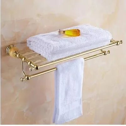 New brass and Jade Gold Bathroom Accessories Set,Paper Holder,Towel Bar,Soap basket,towel rack,towel ring, bathroom Hardware set
