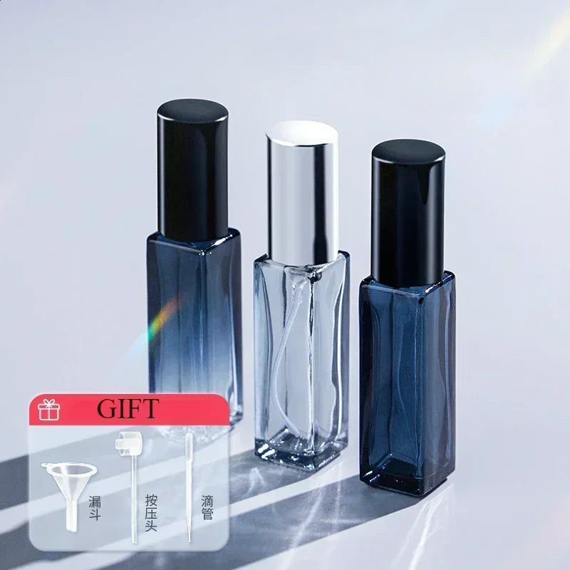 3PCS 10ml 20ml Perfume Spray Bottle Empty Glass Atomizer Travel Cosmetic Bottl Sample Vials Refillable Drop Shipping Wholesale