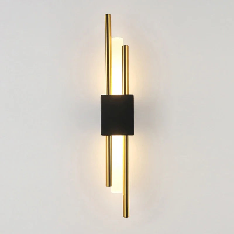 Led Wall Lamp Nordic Indoor Lighting Bathroom Wall Sconces Light Fixture Living Room Corridor Bedroom Decoration Led Wall Light