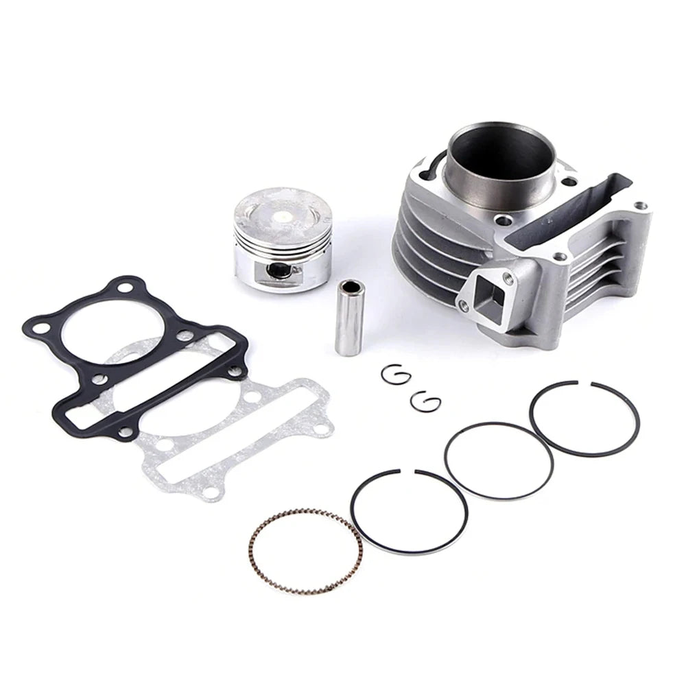 Scooter ATV 139QMB 139QMA Engine GY6 50cc 60cc 80cc 100cc Cylinder 47mm 50mm Cylinder Piston Rings Assy 4 Stroke Scooter Moped