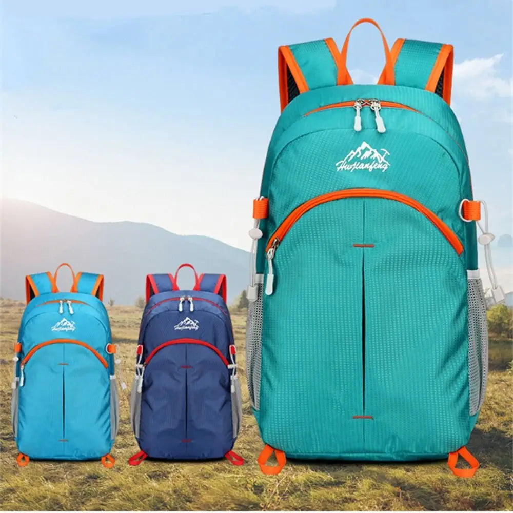 Large Capacity Foldable Backpack Folding Waterproof Outdoor Mountain Bag Travel Storage Bags Sports Knapsack Climb Bag Outdoor