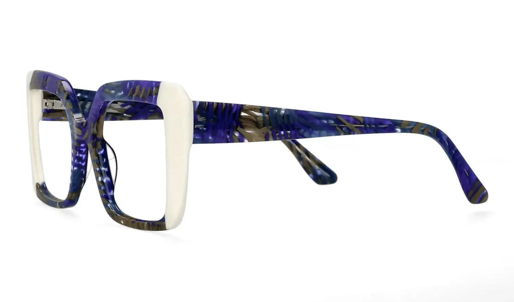 Large Frame Square Acetate Fiber Glasses Optical Reading Glasses Ladies Customization Photochromic Myopia Prescription Glasses