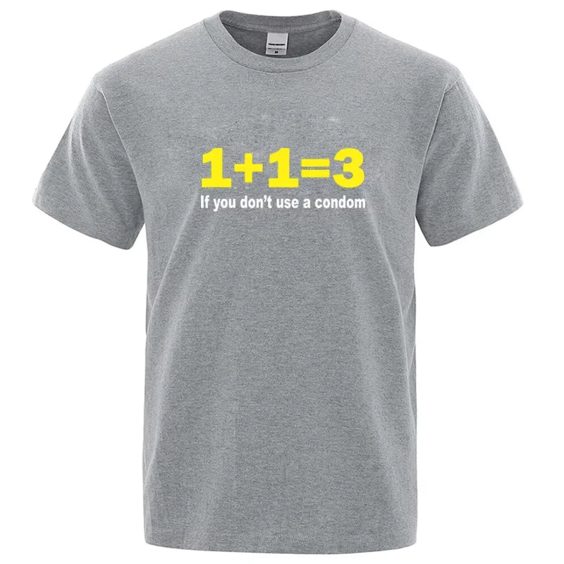 Men's T-shirt High Quality 100% Cotton Funny Programmer Printed Casual Loose Streetwear Cool Men T Shirt O-neck Male Tops Tees