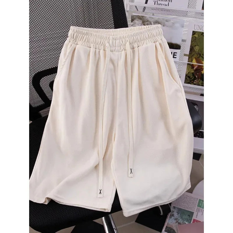 Women's Versatile Casual Loose Shorts, Sports and Fitness Women's Shorts, Summer New Style, Suitable for Both Men and Women