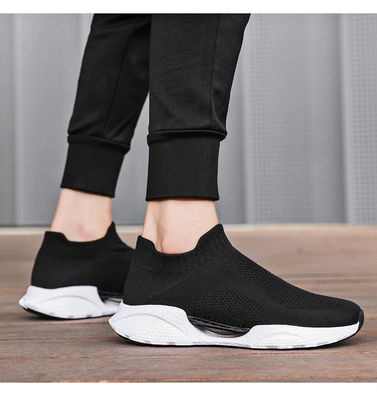 Men's Casual Running Shoes, Male Tennis Sneakers, Luxury Trainer, Race Breathable Shoes, Fashion Loafers