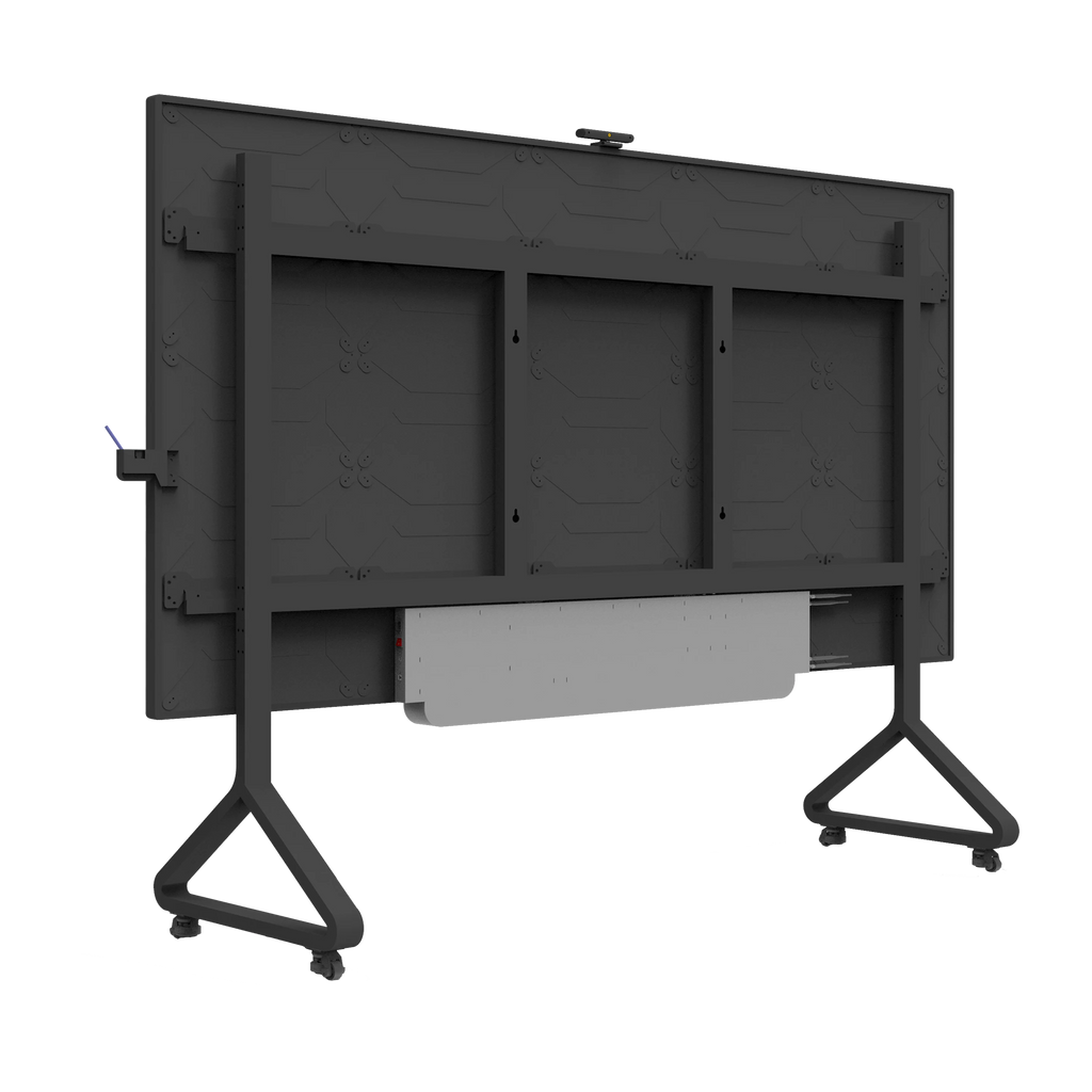 75 85 Inch 4K Android Interactive Flat Panel 20 Points Multi Touch Screen Aluminum Frame Smart Whiteboard