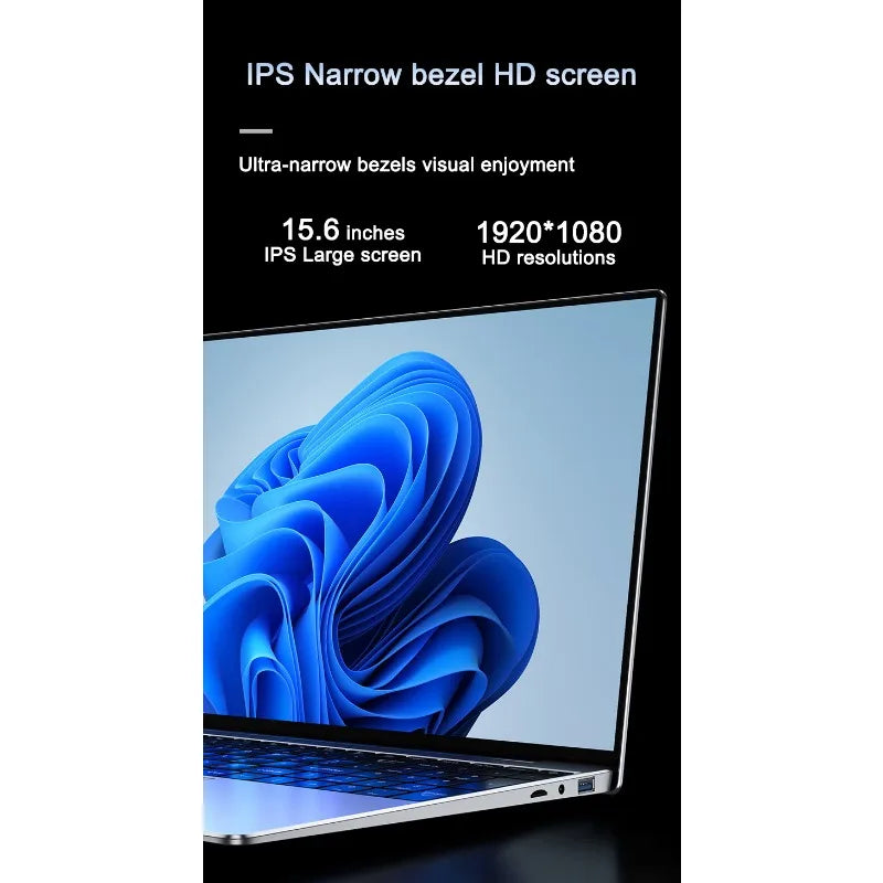 Trendy Original Gaming Laptop 14.1" 120Hz Ultra-clear FHD IPS Screen Intel N95 5000mAh 32GB/2TB SSD Backlit Keyboard