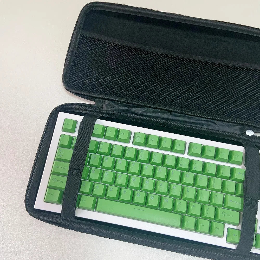 Hard Case Keyboard Storage Bag Grey Black Dustproof Protective Keyboard Box 60 75 80 95 100 Layout Mechanical Keyboard Case