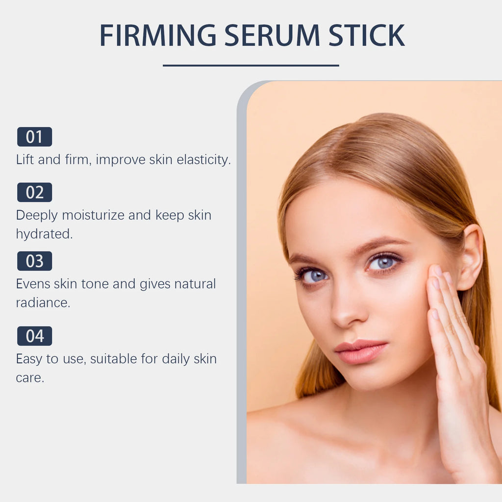 Facial Essence Stick Portable Travel‑Friendly Easy Application Moisturizing Nourishing for Daily Facial Skin Care