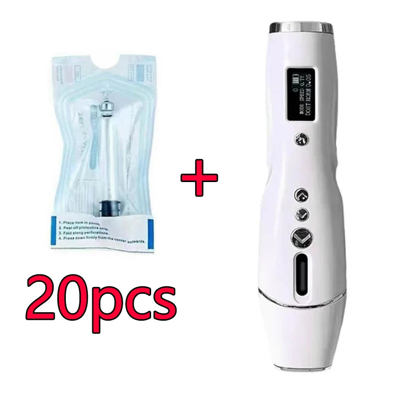 Fully automatic electric beauty carving machine with intelligent import of beauty filling magic pen with cartridge bottle 20pcs