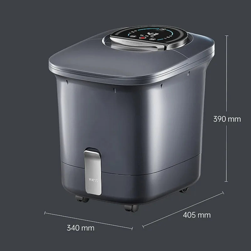 Acupoint Scraping Foot Bath Bucket Automatic Heating Electric Massage Constant Temperature Footbath Machine,  Bath Foot