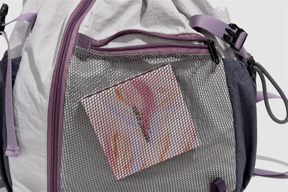 Fashion Commuter Backpack Female Waterproof Nylon Daypack Women Large Capacity School Bag for Girls Lightweight Travel Knapsack