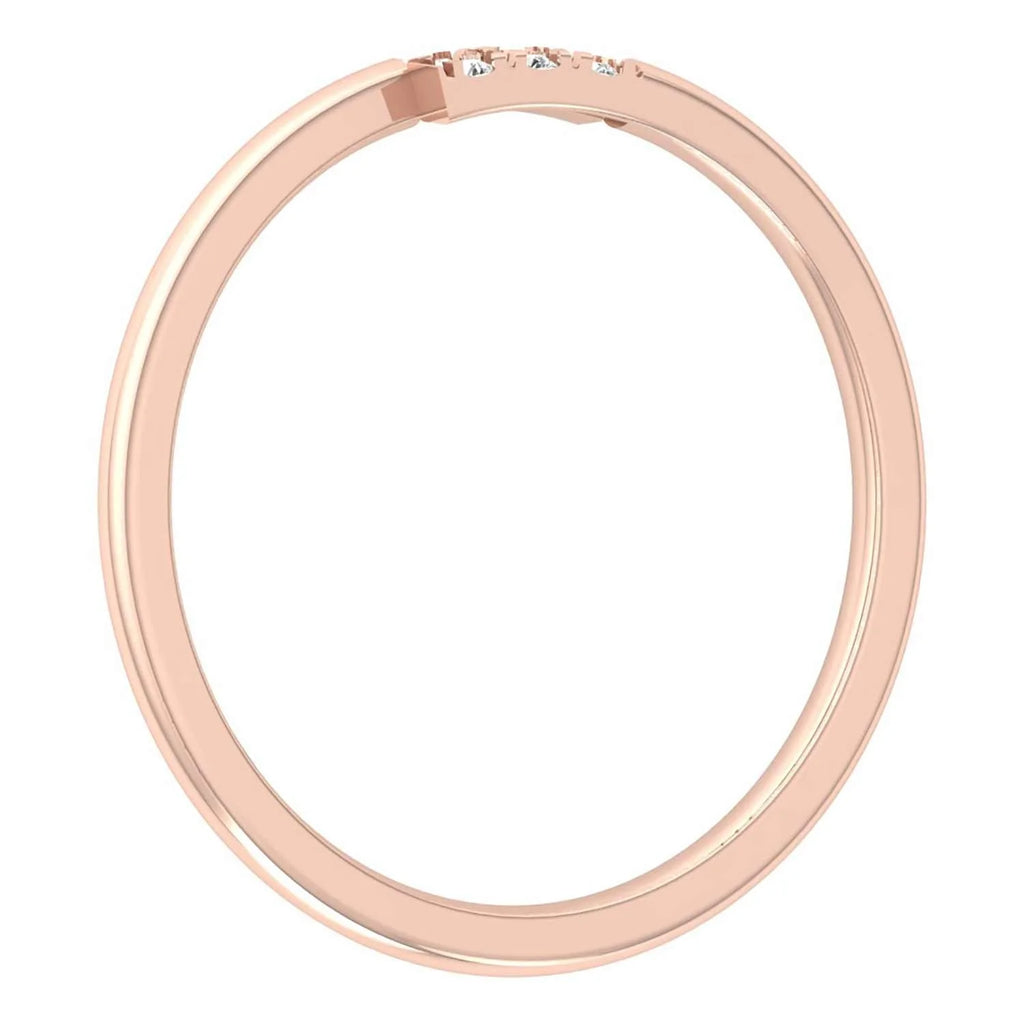 Minimalist 10K 14K 18K 22K Solid Gold Ring IGI CVD Lab Created Diamond 6 Stone Cluster Gold Jewelry Women Stackable Ring Band