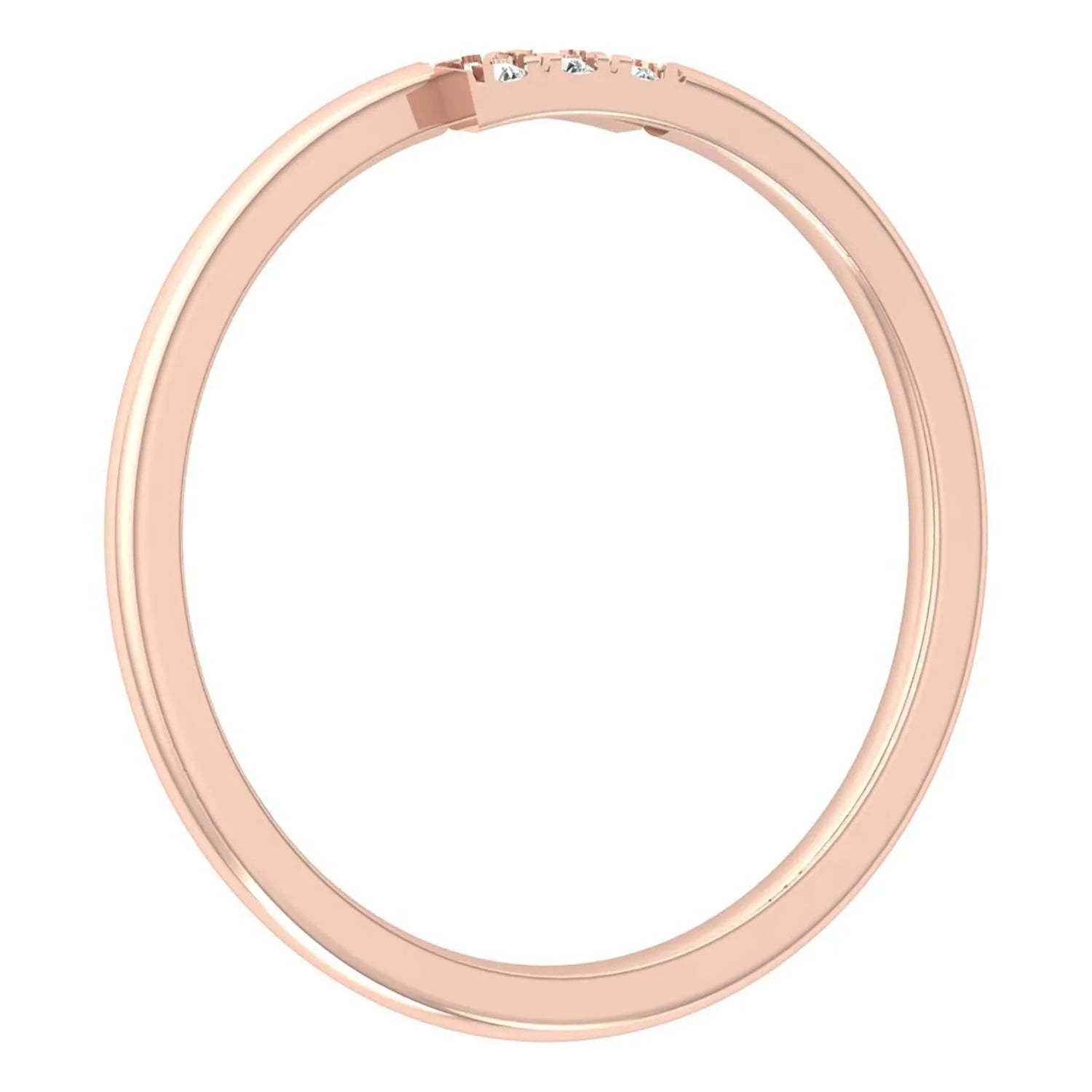 Minimalist 10K 14K 18K 22K Solid Gold Ring IGI CVD Lab Created Diamond 6 Stone Cluster Gold Jewelry Women Stackable Ring Band