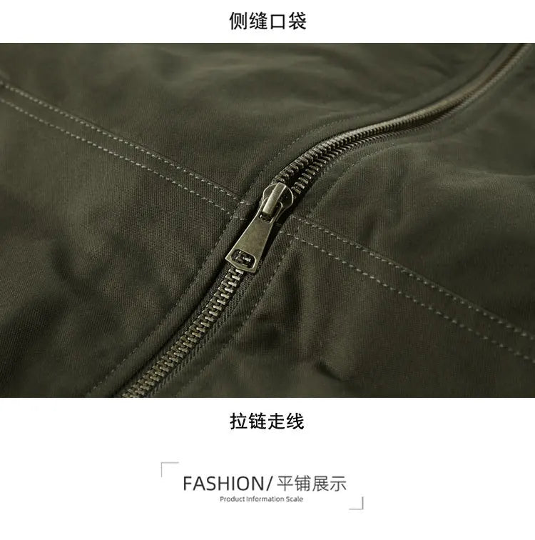 New 2026 Men's Thicken Warm Cotton Jackets Autumn Winter Fleece-lining Loose Casual Hooded Cargo Coats Men Parkas Jackets M-6XL
