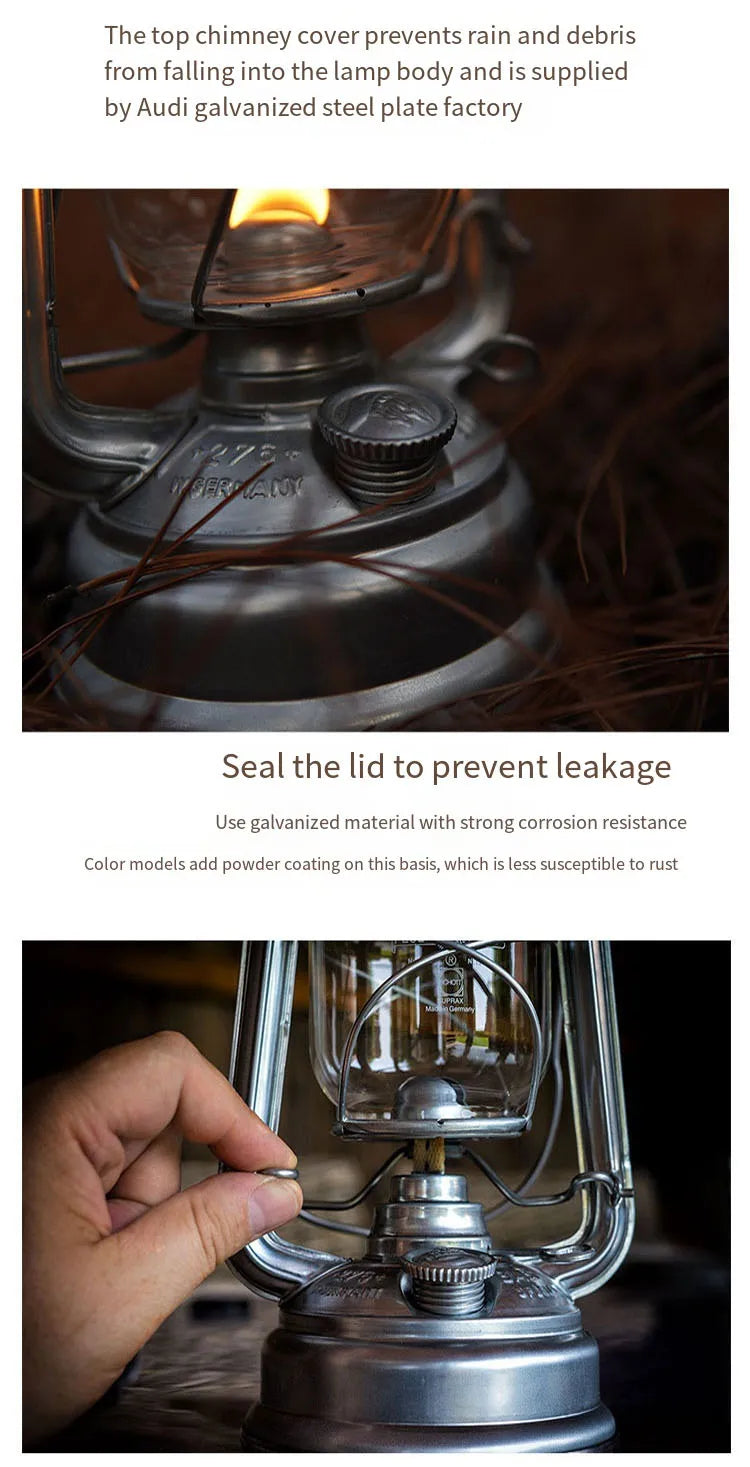 Outdoor Camping Tent Lights Old Lamps Vintage Camping Ambient Lights Portable and Hangable Camp Lantern