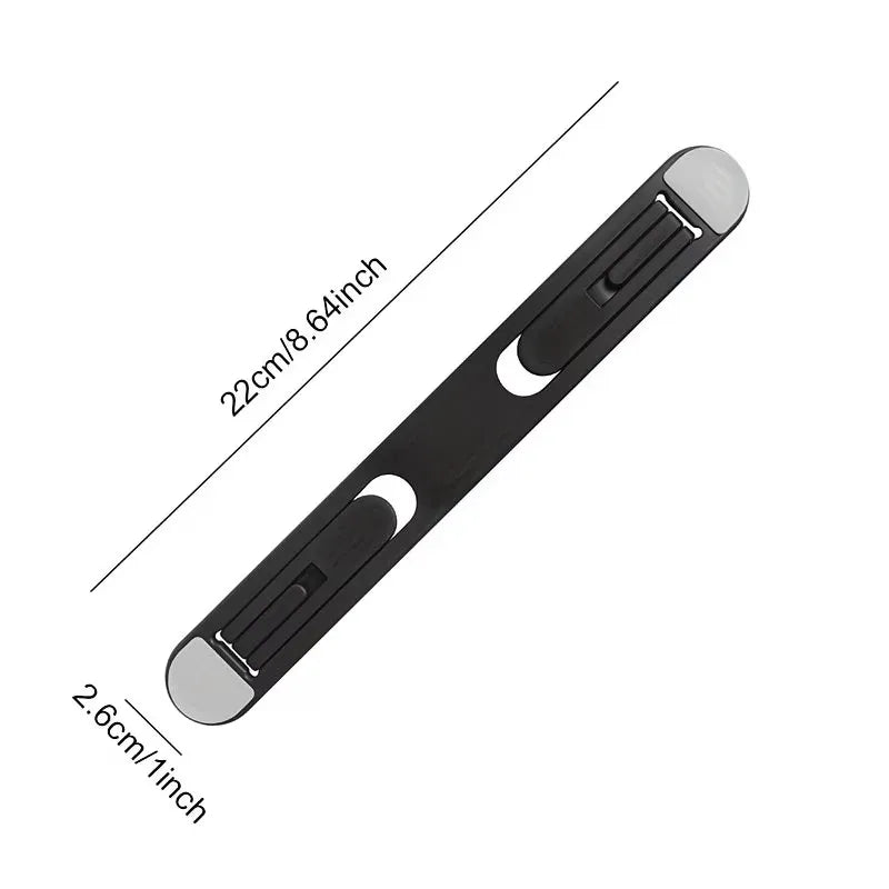 1 Portable Laptop Stand, Foldable Laptop Support, Adjustable Laptop Stand, Durable PP Material